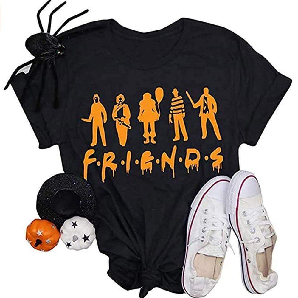 Halloween Friends Funny Tshirt
